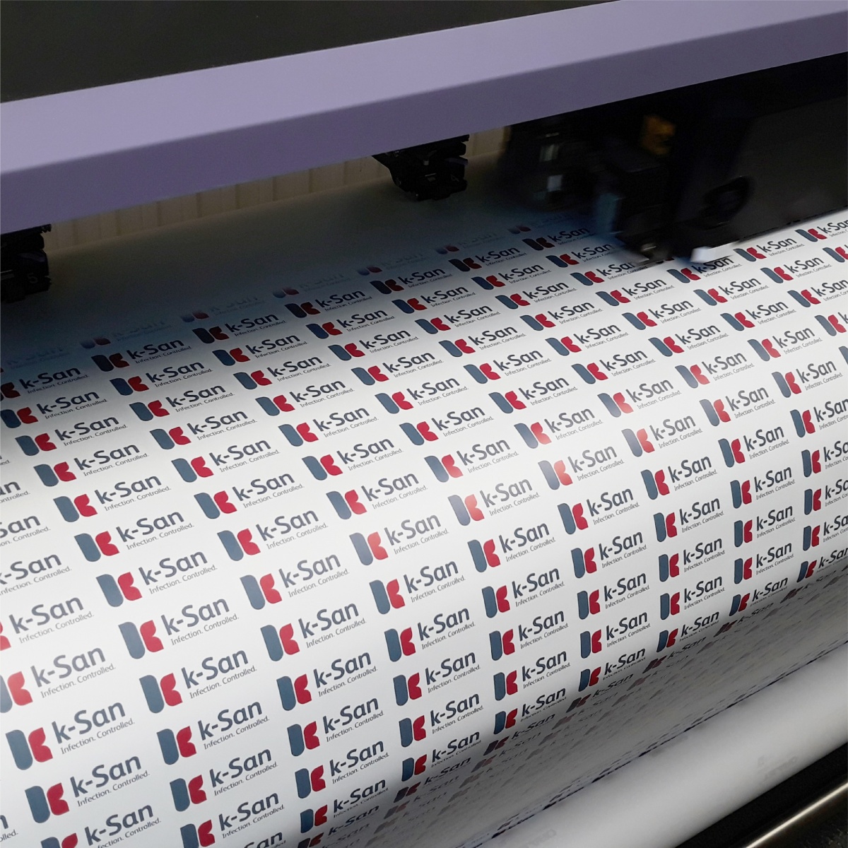 labels being printed