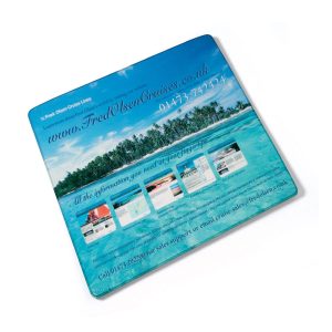 a printed mouse mat