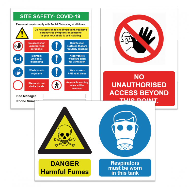 Health and Safety Signs In The Workplace